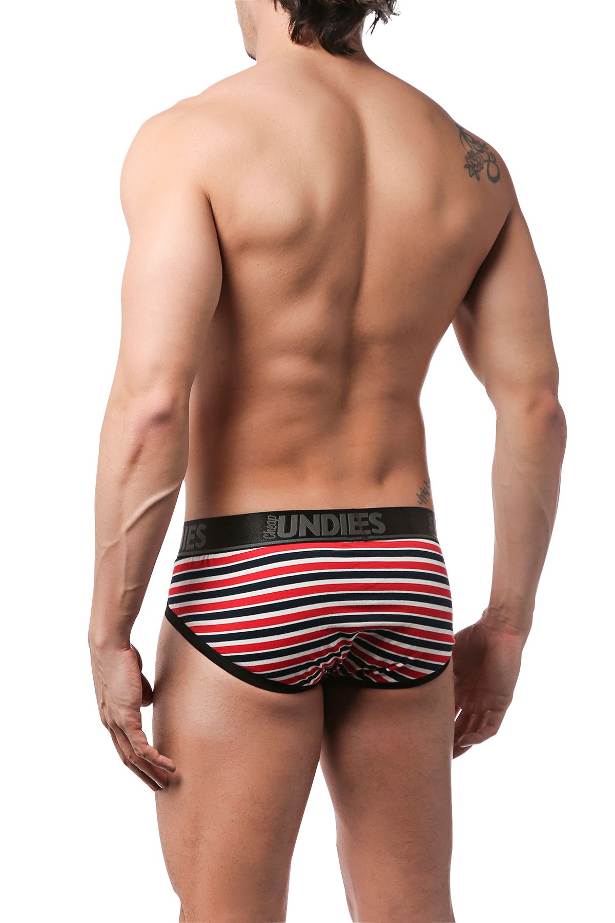 CheapUndies Nautical Stripe Brief