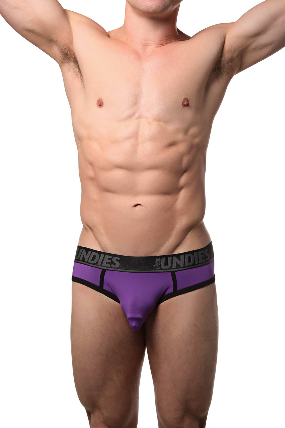 CheapUndies Purple Sports Jock Brief