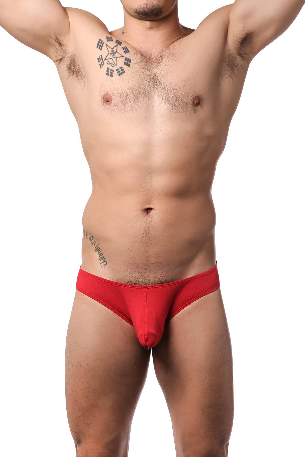 CheapUndies Red Modal Comfort Brief