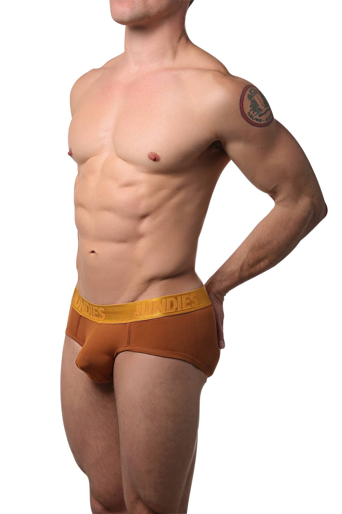 CheapUndies Rust Lux Brief