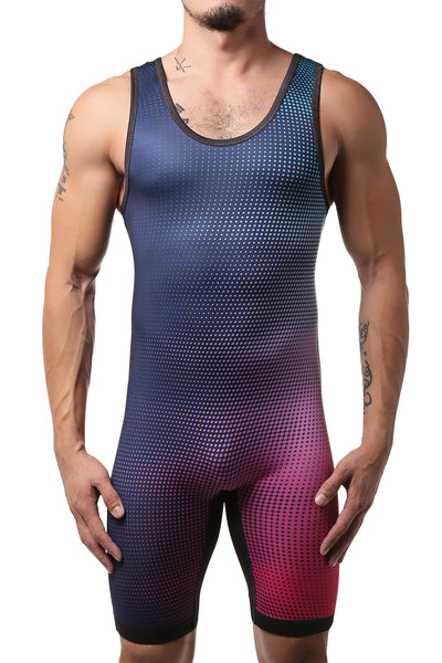 CheapUndies Sound Waves Compression Singlet