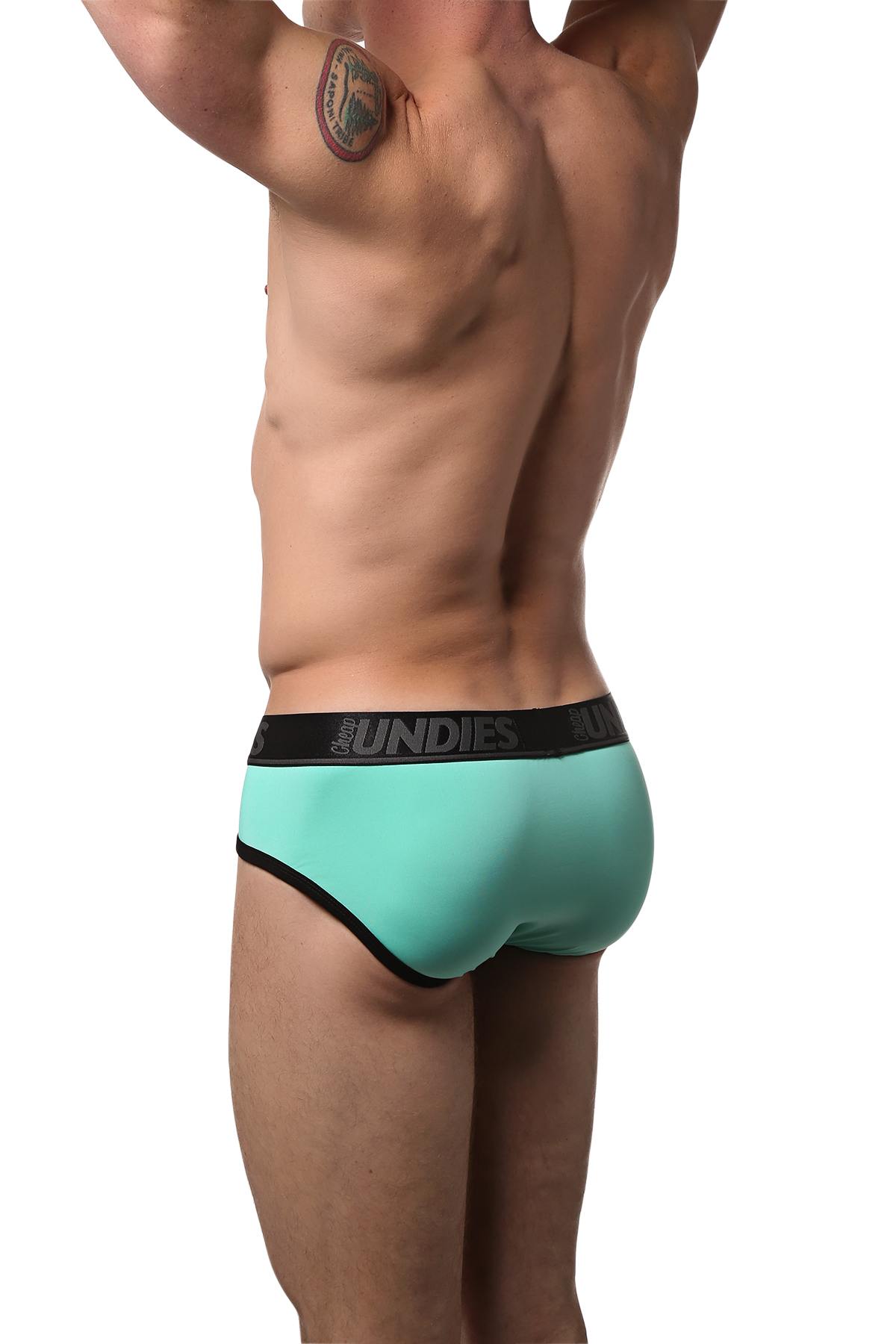 Cheapundies Babay Green Sports Brief