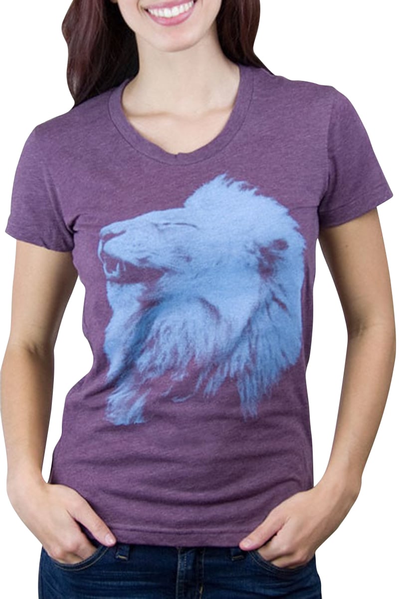 Choke Burgundy Jungle-King Tee