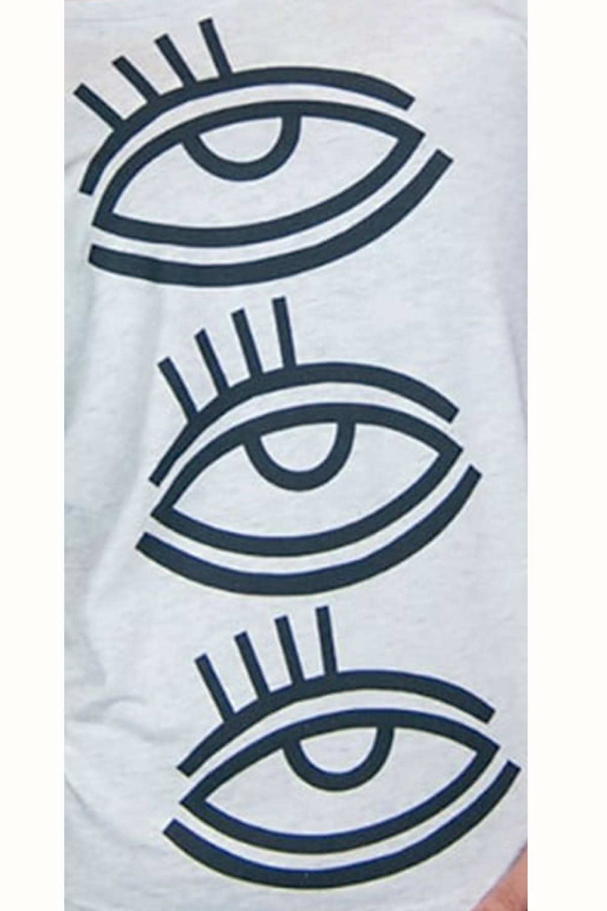 Choke Grey Third Eye Dolman Tee