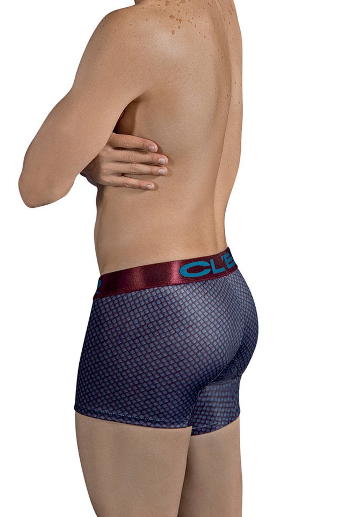 Clever Grey Diamond Boxer Brief