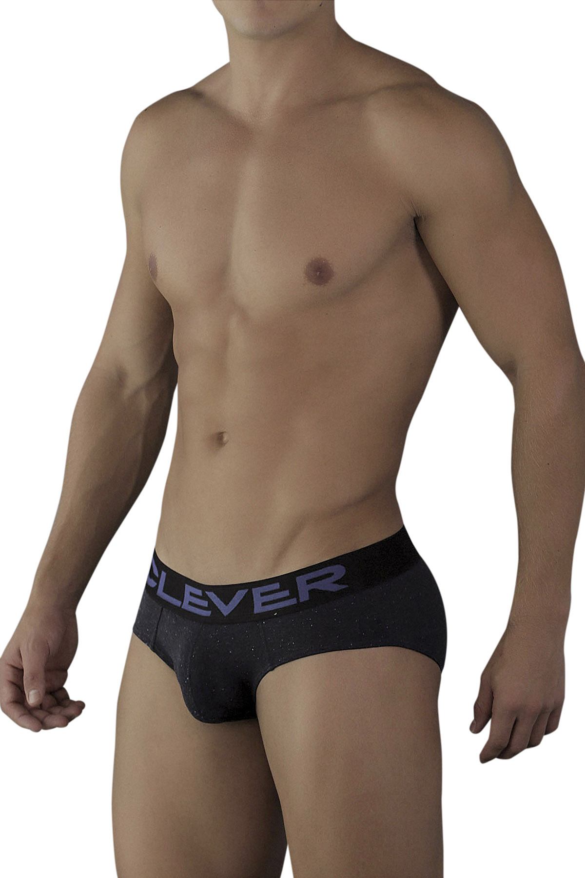 Clever Limited Edition Navy Speckled Latin Brief 509993