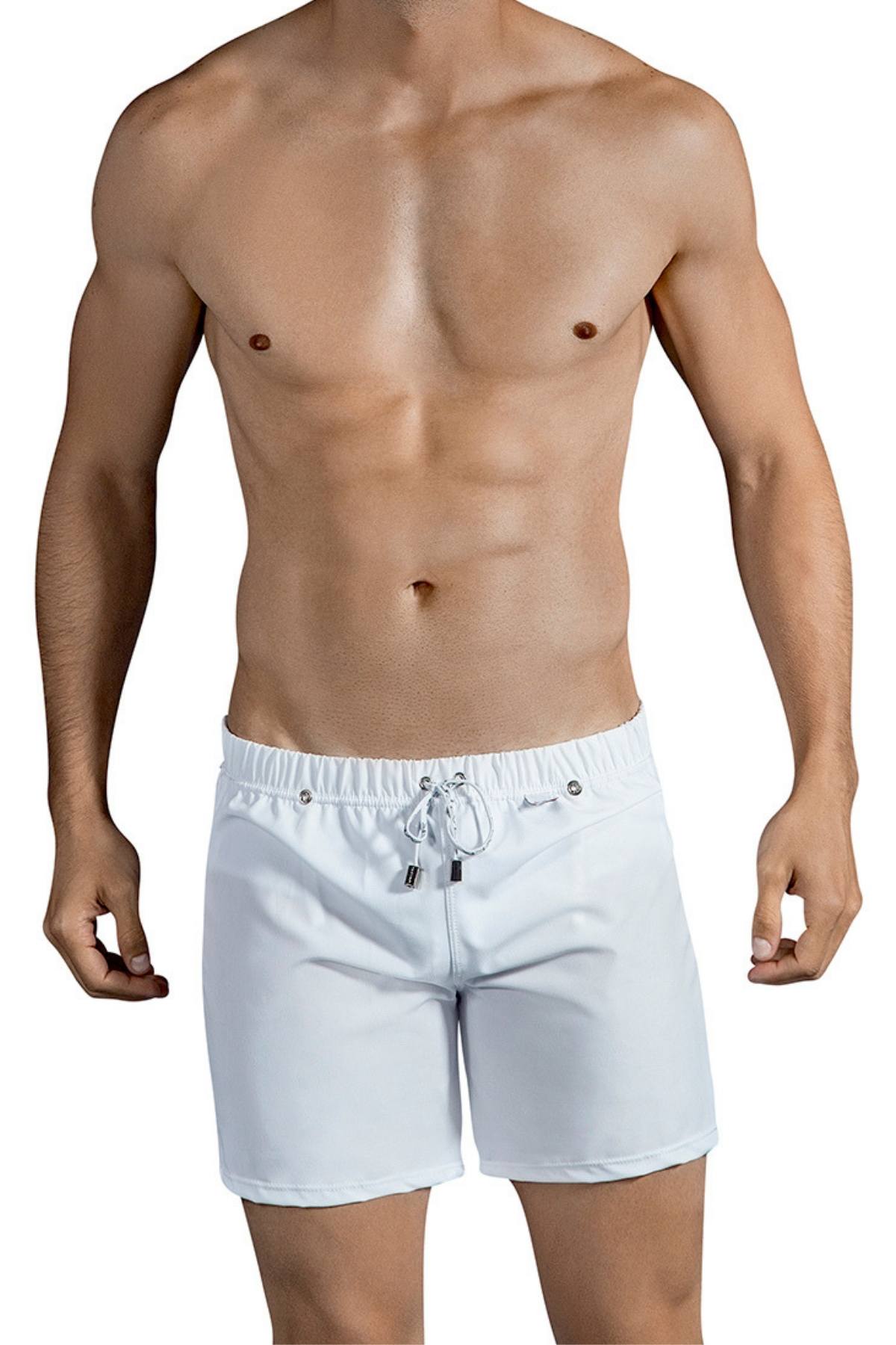 Clever White Double-Style Long Short