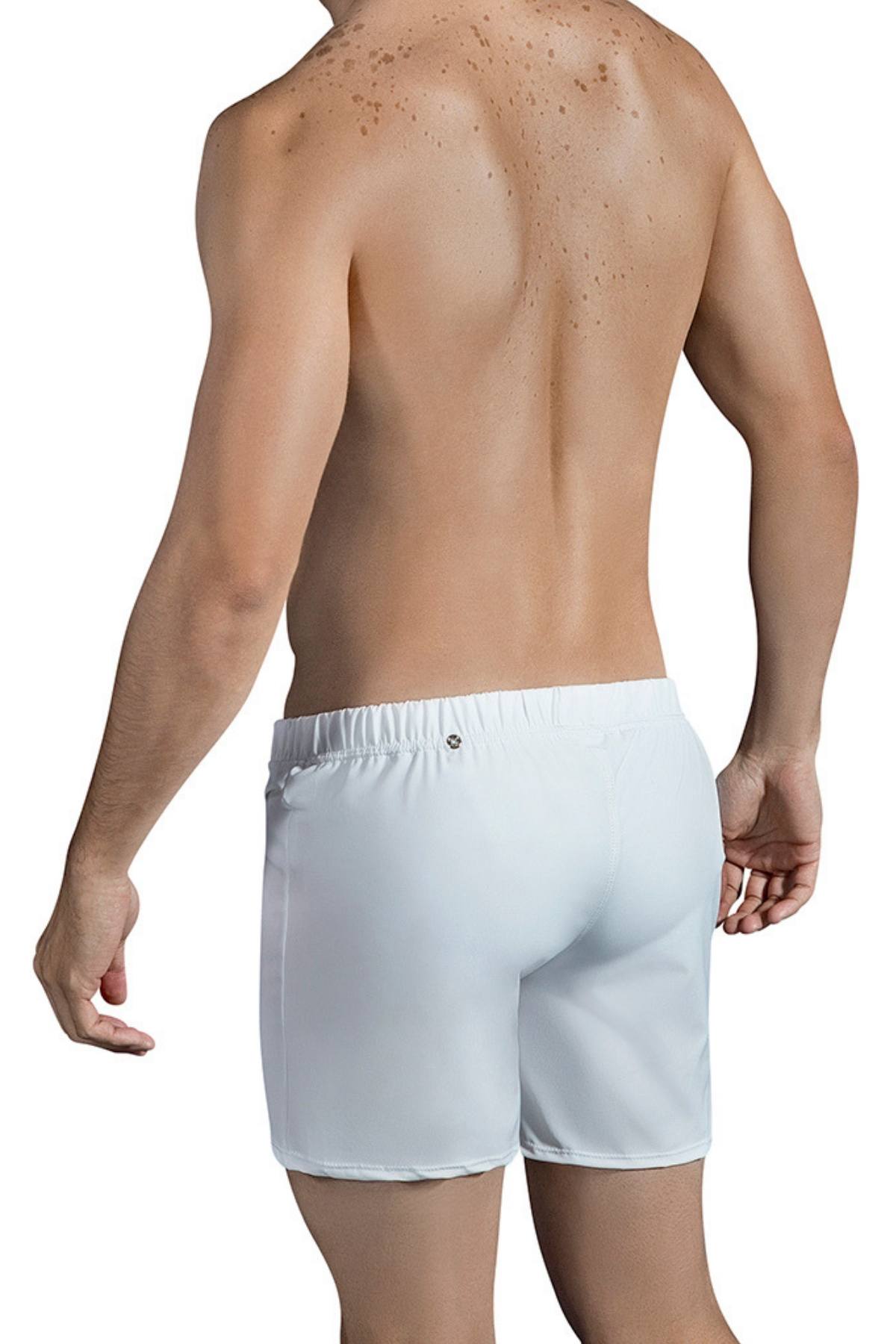 Clever White Double-Style Long Short