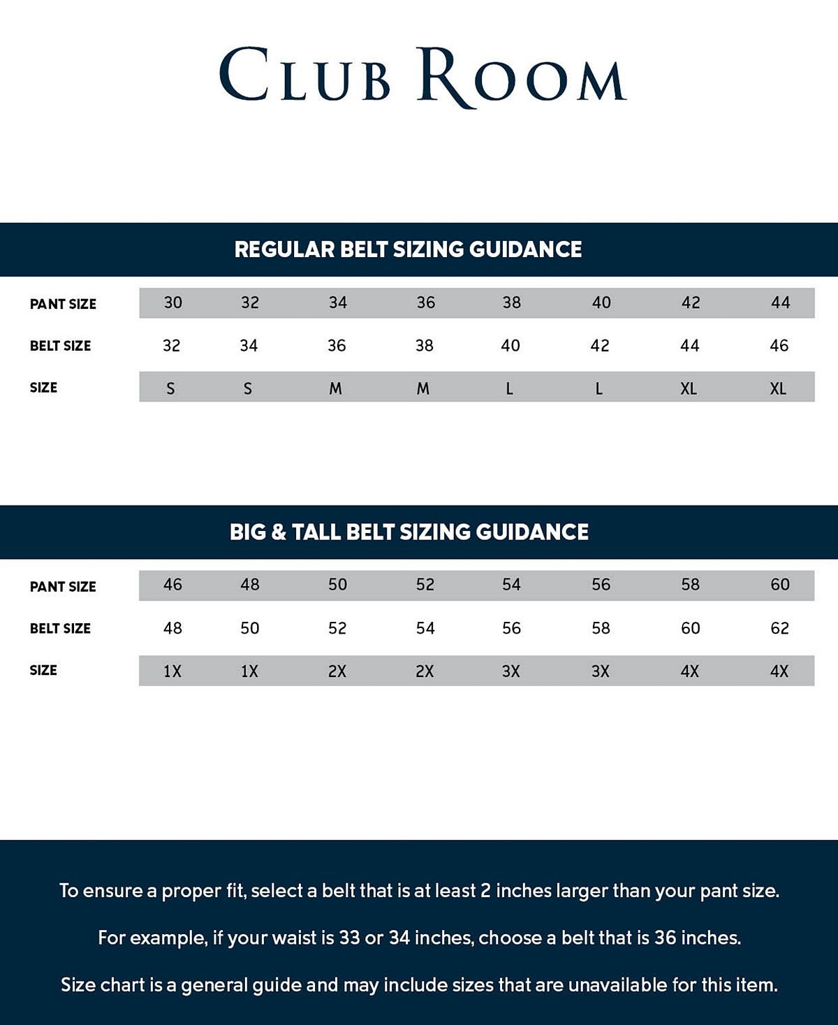 Club Room 35mm Leather Overlay Belt Tan