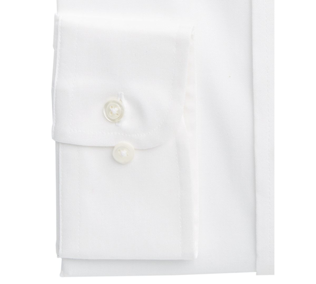 Club Room Classic/regular-fit Performance Stretch Solid Dress Shirt White