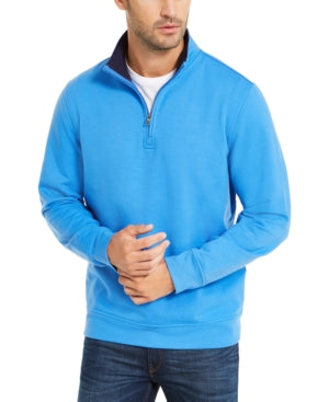 Club Room Men's Stretch 1/4-Zip Fleece Sweatshirt