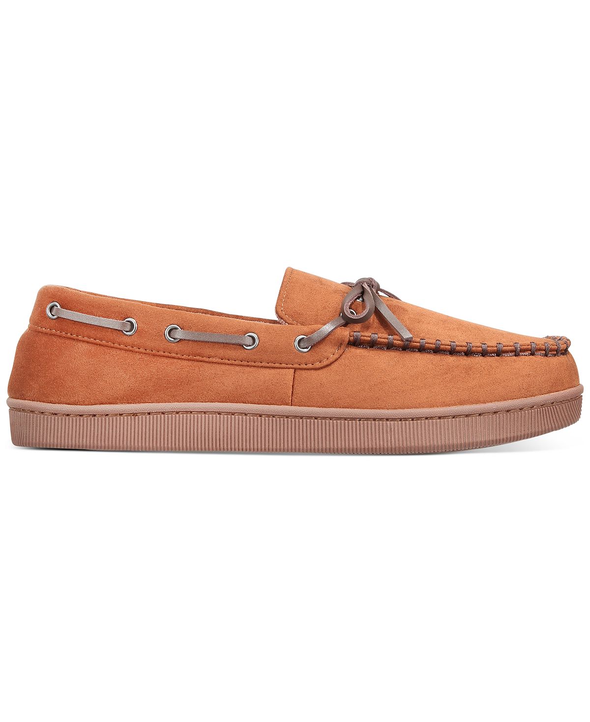 Club Room Moccasin Slippers Tan