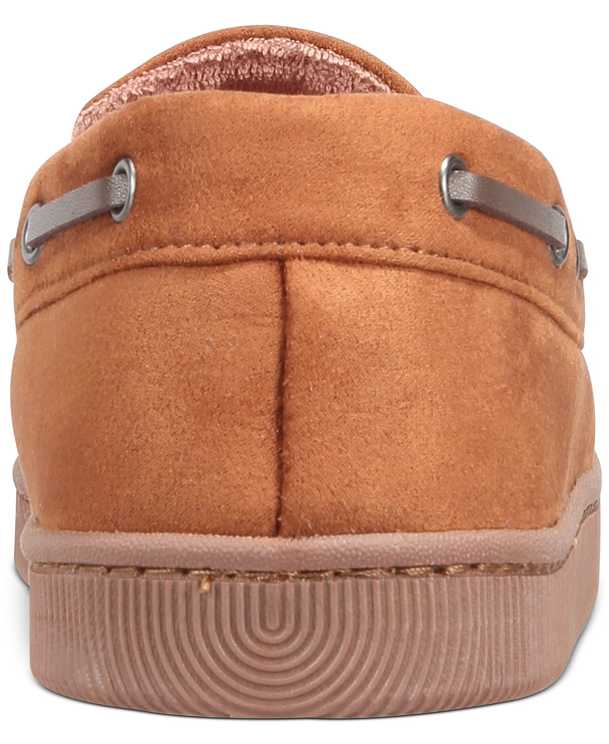 Club Room Moccasin Slippers Tan