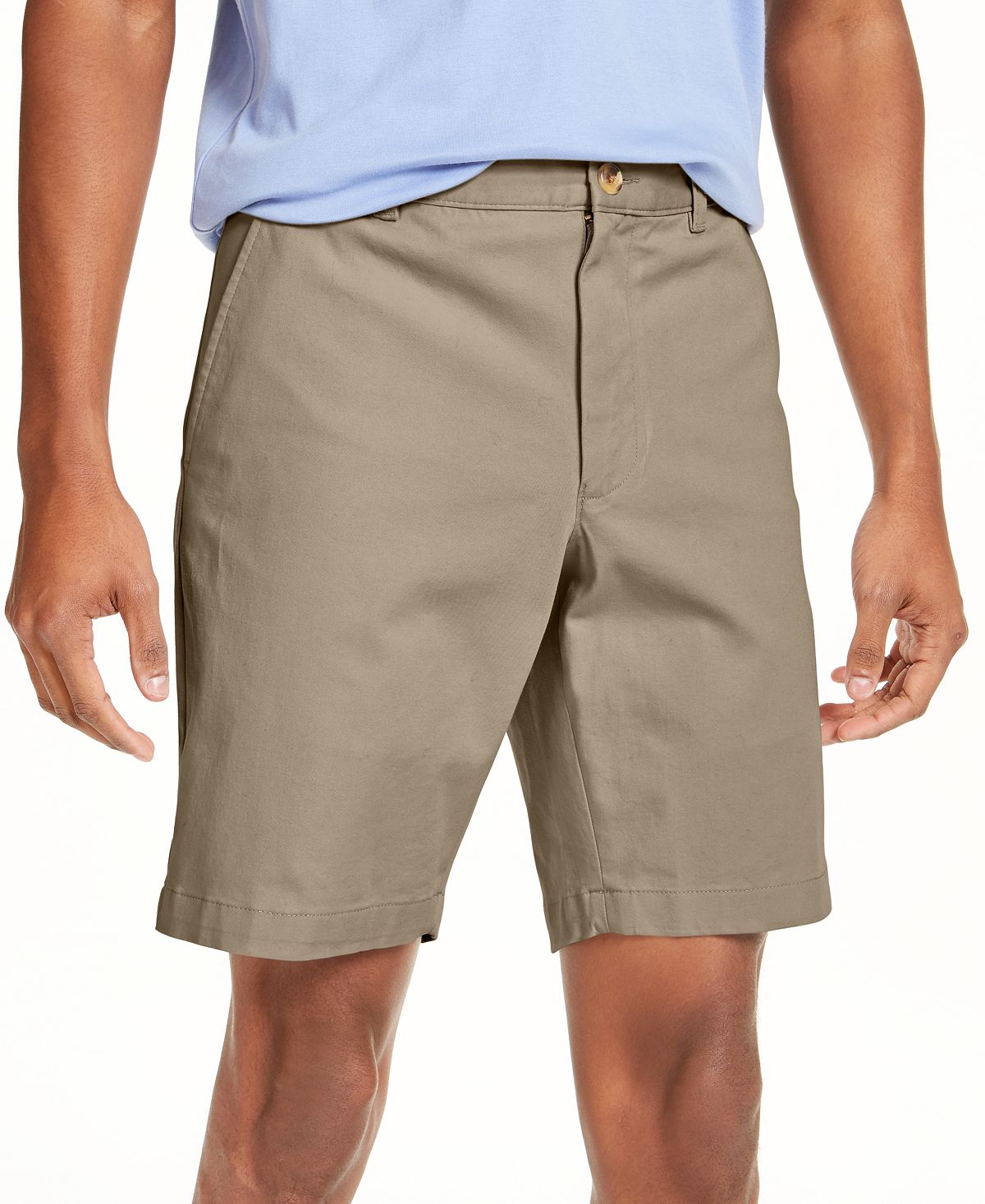 Club Room Regular-fit 7" 4-way Stretch Shorts Creek Bed