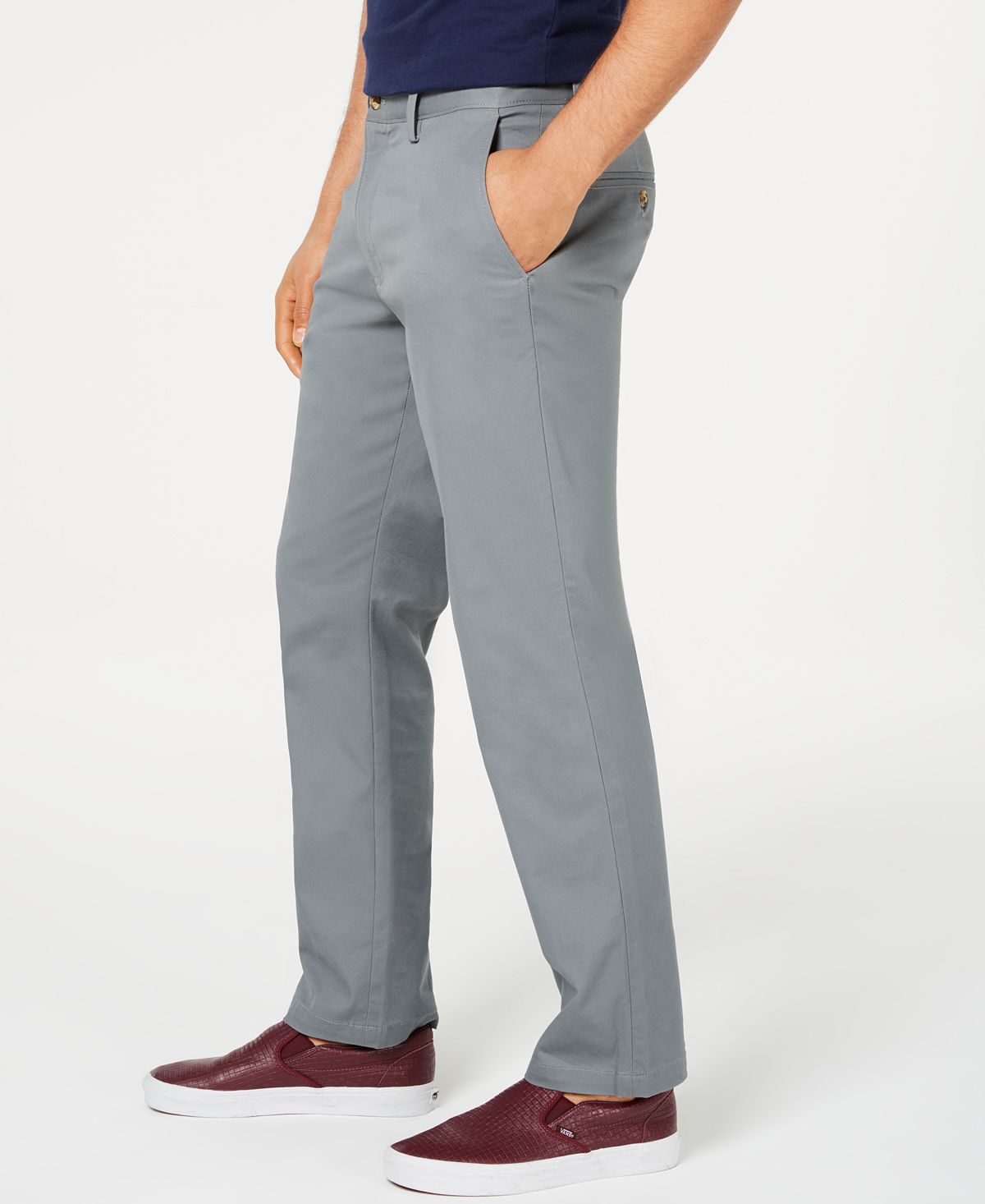 Club Room Stretch Chinos Shark