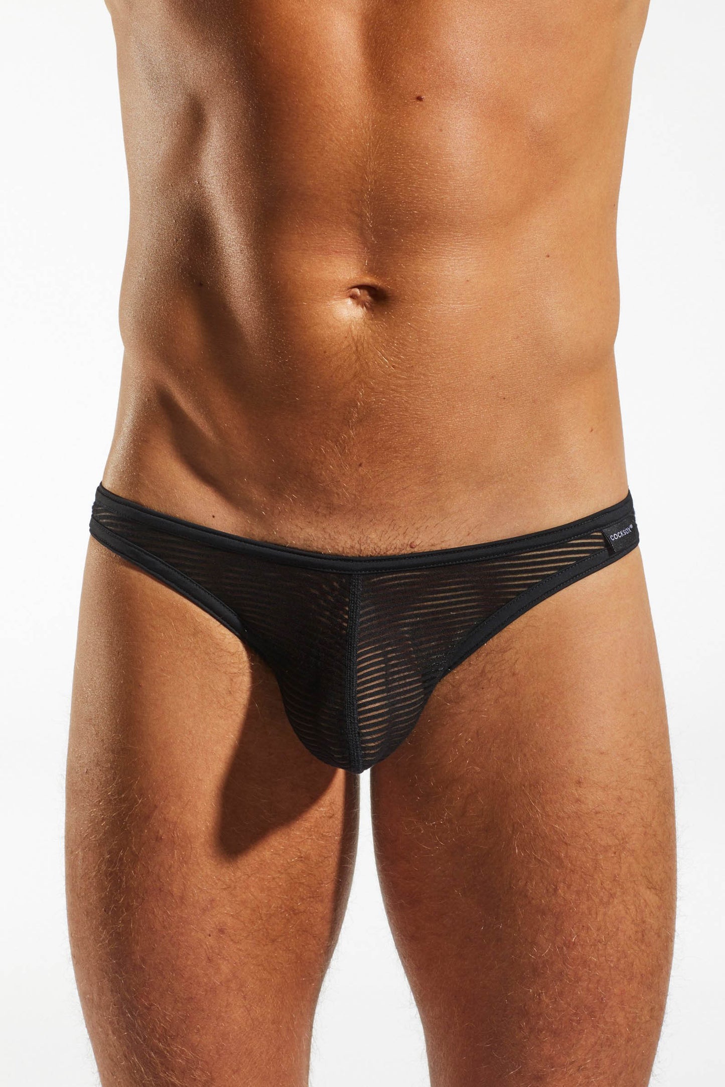 Cocksox Eros Black CX01SH Sheer Brief