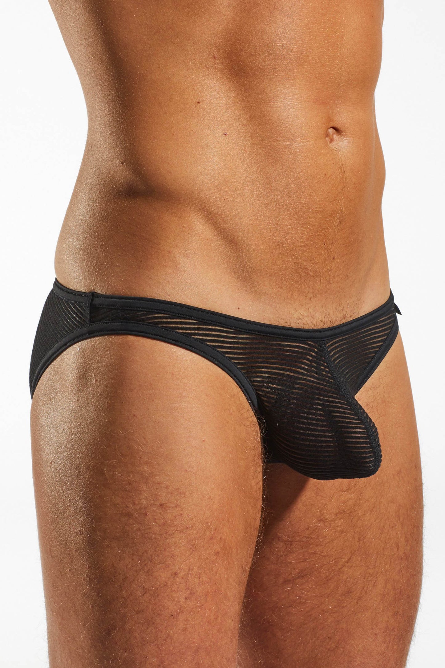 Cocksox Eros Black CX01SH Sheer Brief