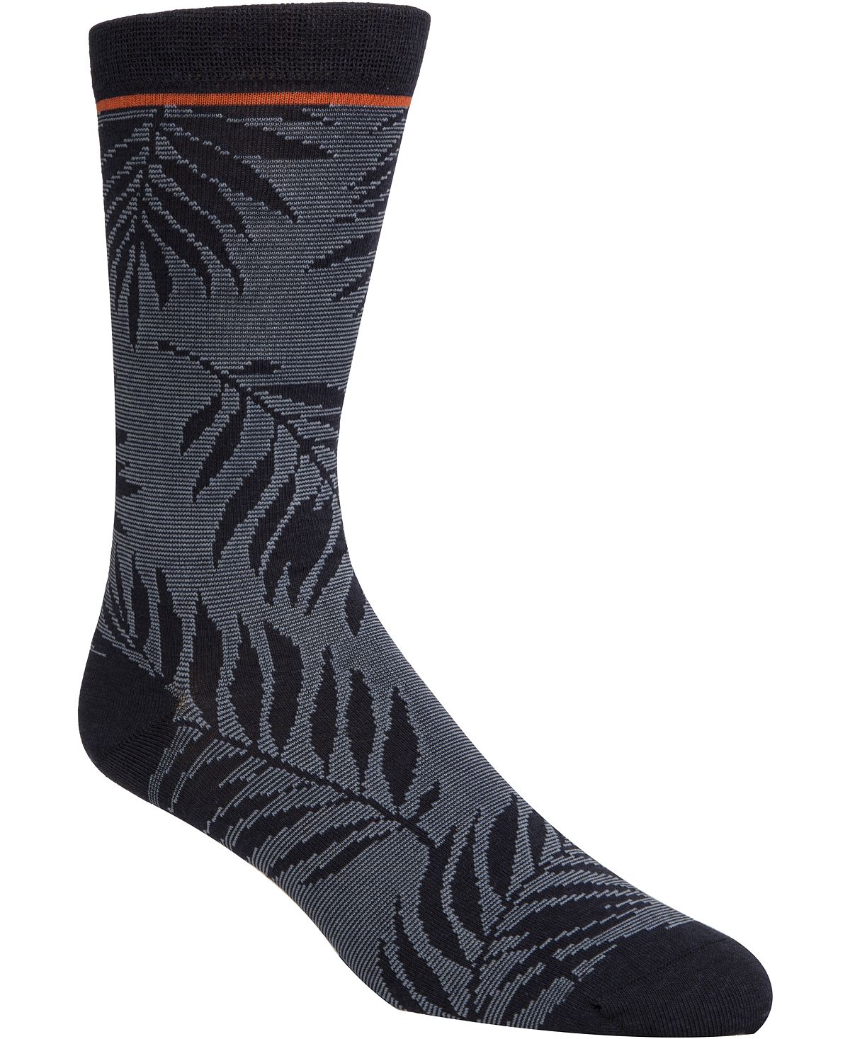 Cole Haan Printed Crew Socks Marine Blue
