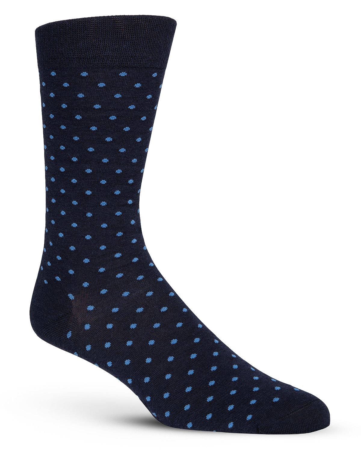 Cole Haan Simple Dot Crew Socks Marine
