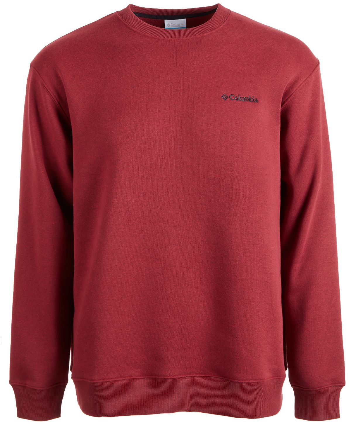 Columbia Big And Tall Hart Mountain Sweatshirt Red Jasper