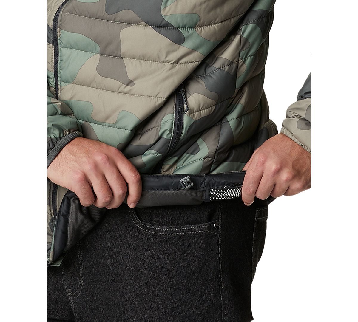 Columbia Big & Tall Powder Lite Jacket Cypress Mod Camo Print