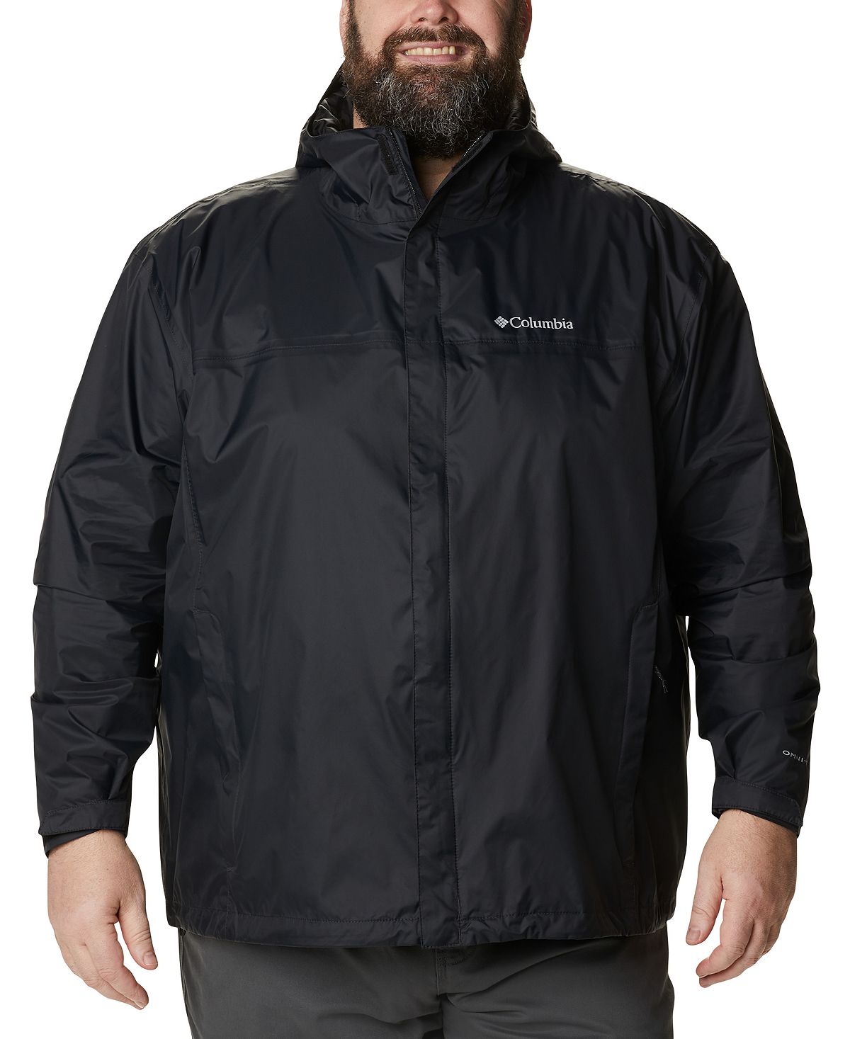 Columbia Big & Tall Watertight Ii Packable Jacket Black
