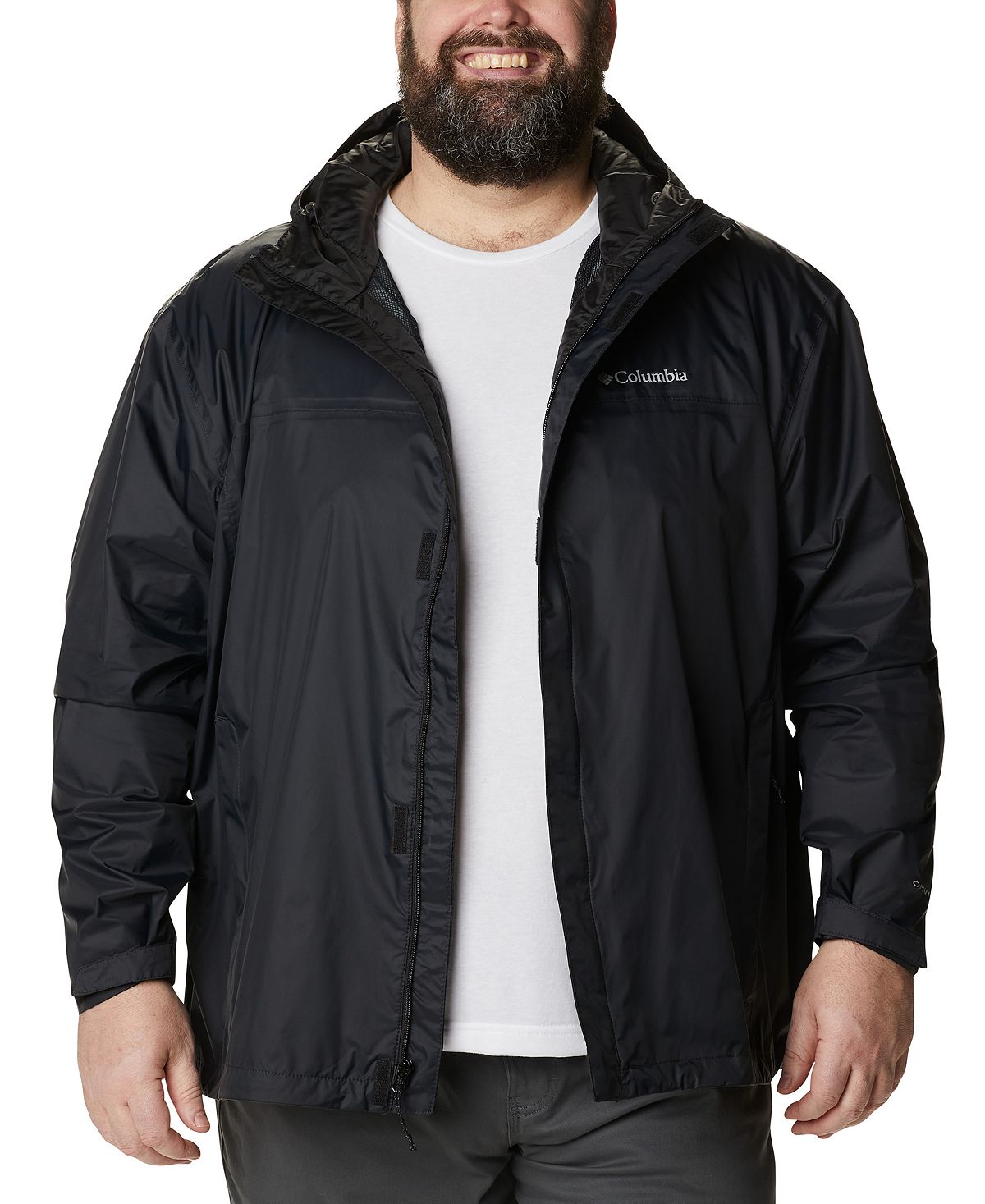 Columbia Big & Tall Watertight Ii Packable Jacket Black