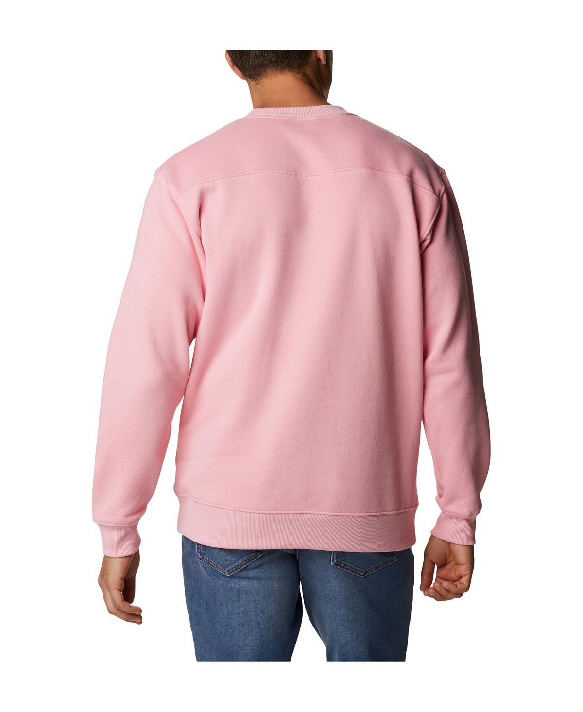 Columbia Hart Mountain Ii Crew Sweatshirt Pink Orchid Heather
