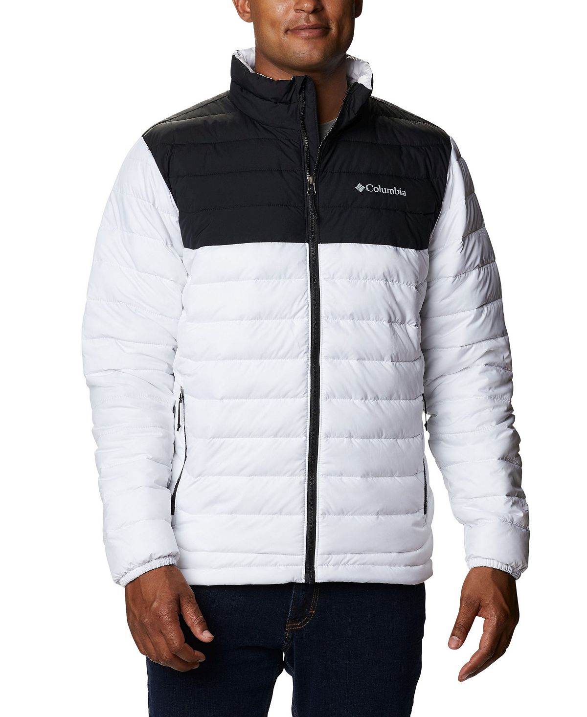 Columbia Powder Lite Water Resistant Jacket Black/White