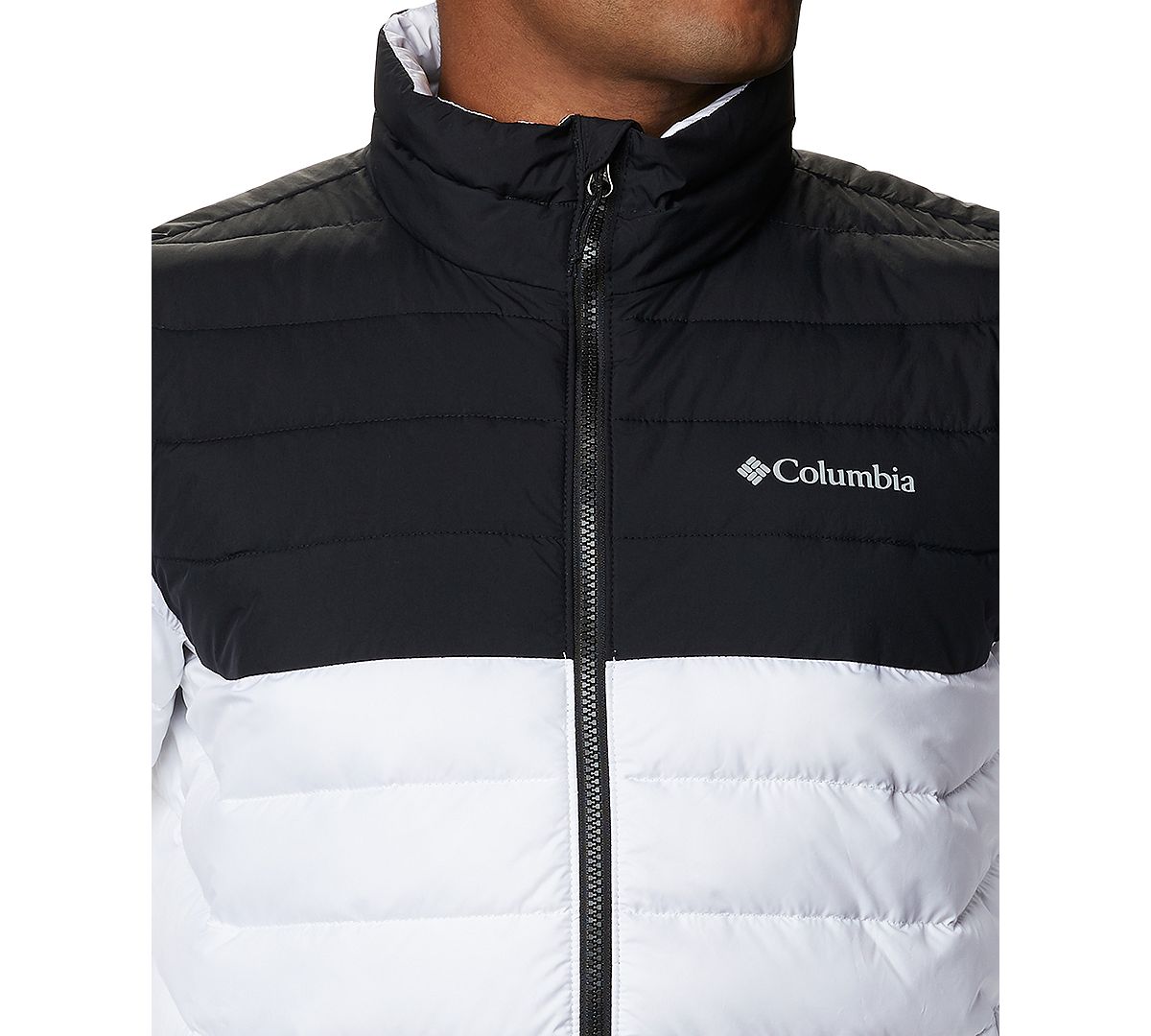 Columbia Powder Lite Water Resistant Jacket Black/White
