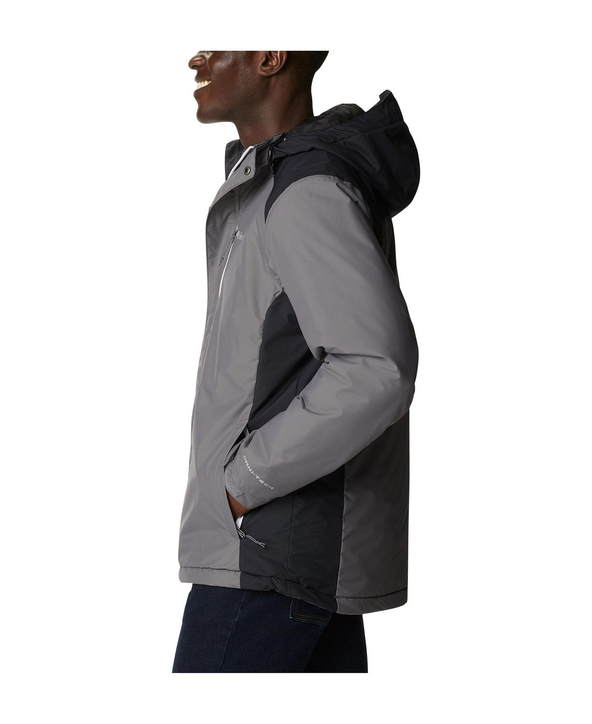 Columbia Tipton Peak Insulated Jacket City Gray, Black