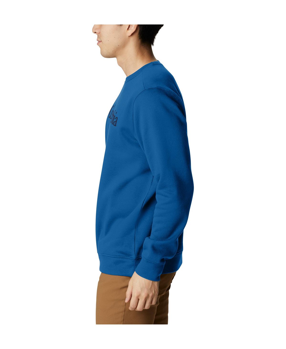 Columbia Trek Crew Sweatshirt Bright Indigo, Columbia Navy