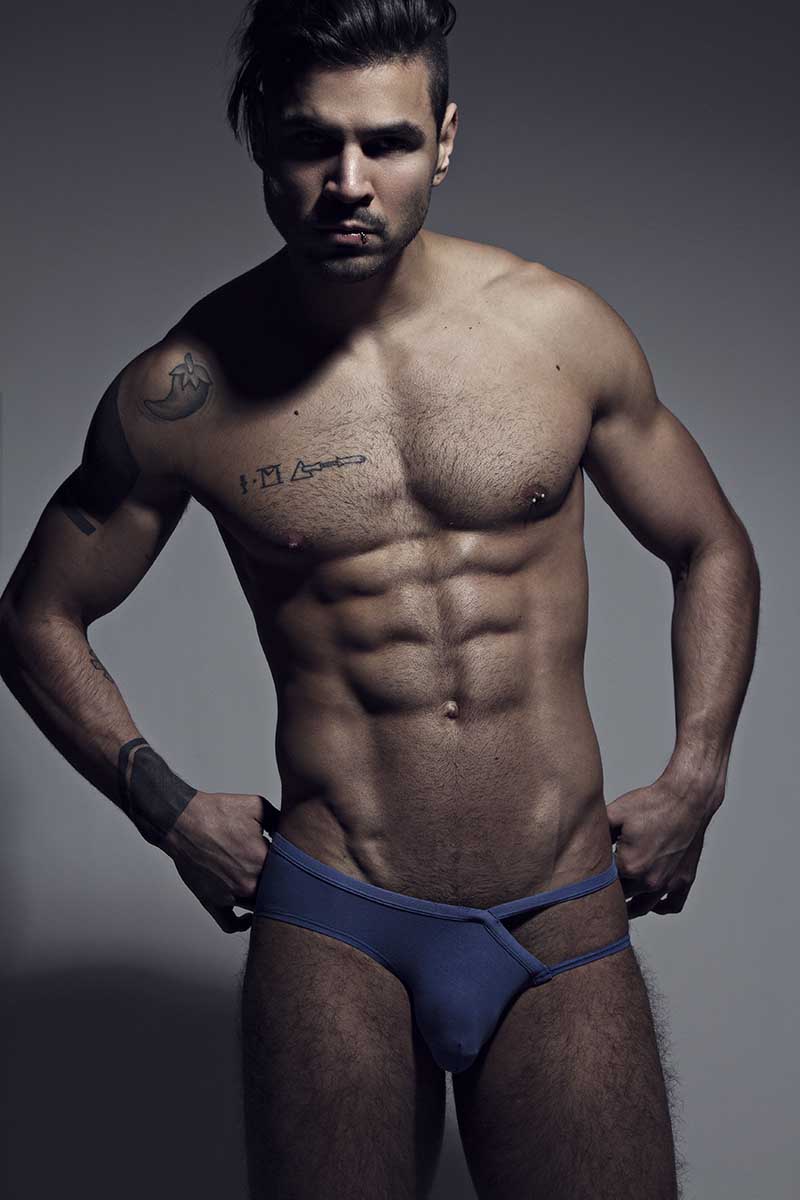 Core Blue Exposed Brief