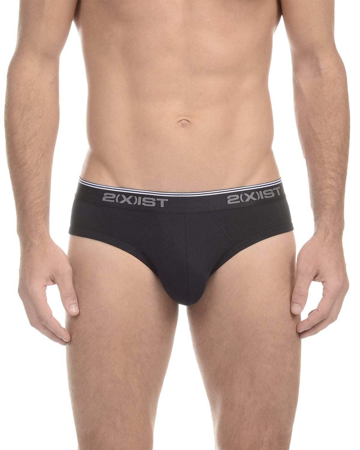 Cotton Stretch No-Show Brief 2-Pack
