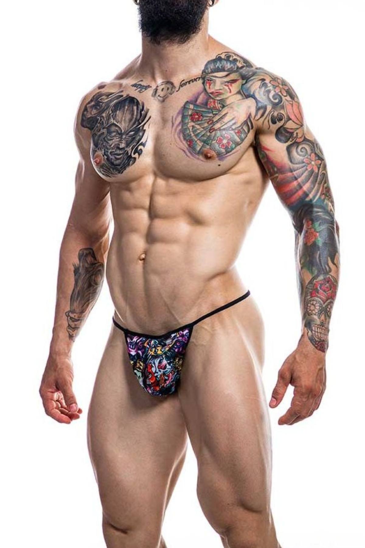 Cut For Men Tattoo G-String