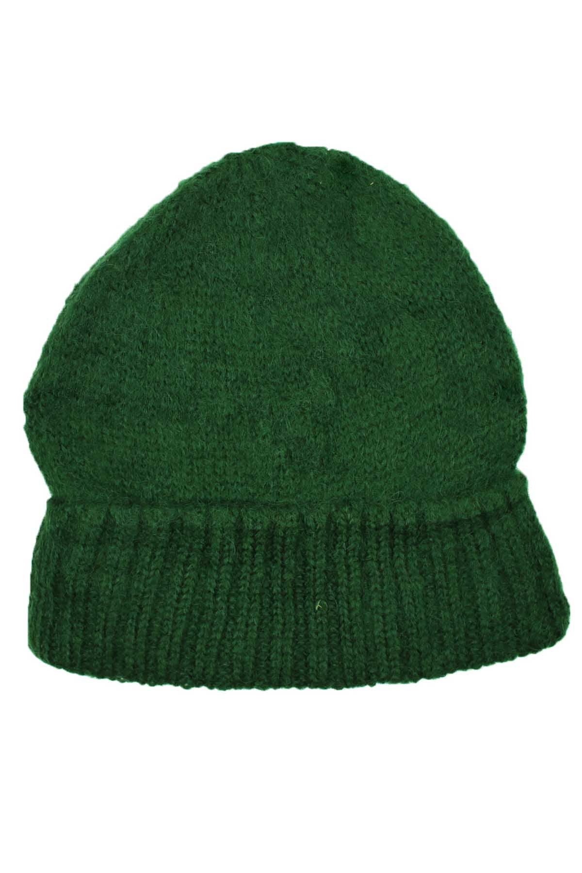 DIBI Dark Green Knit Beanie