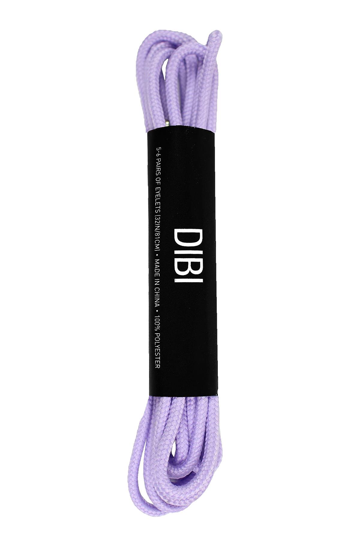 DIBI Lavender Dress Shoelaces w/ Silver Aglets