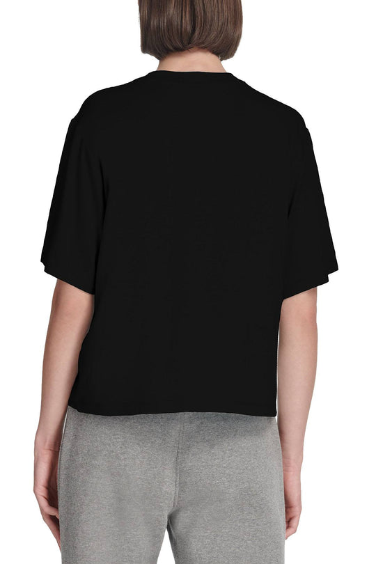 DKNY Sport Black Modal Logo Tee