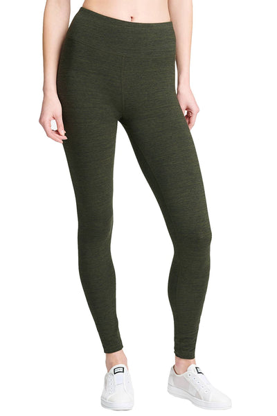 DKNY Sport Vine-Heather High-waist Tummy-Support Legging