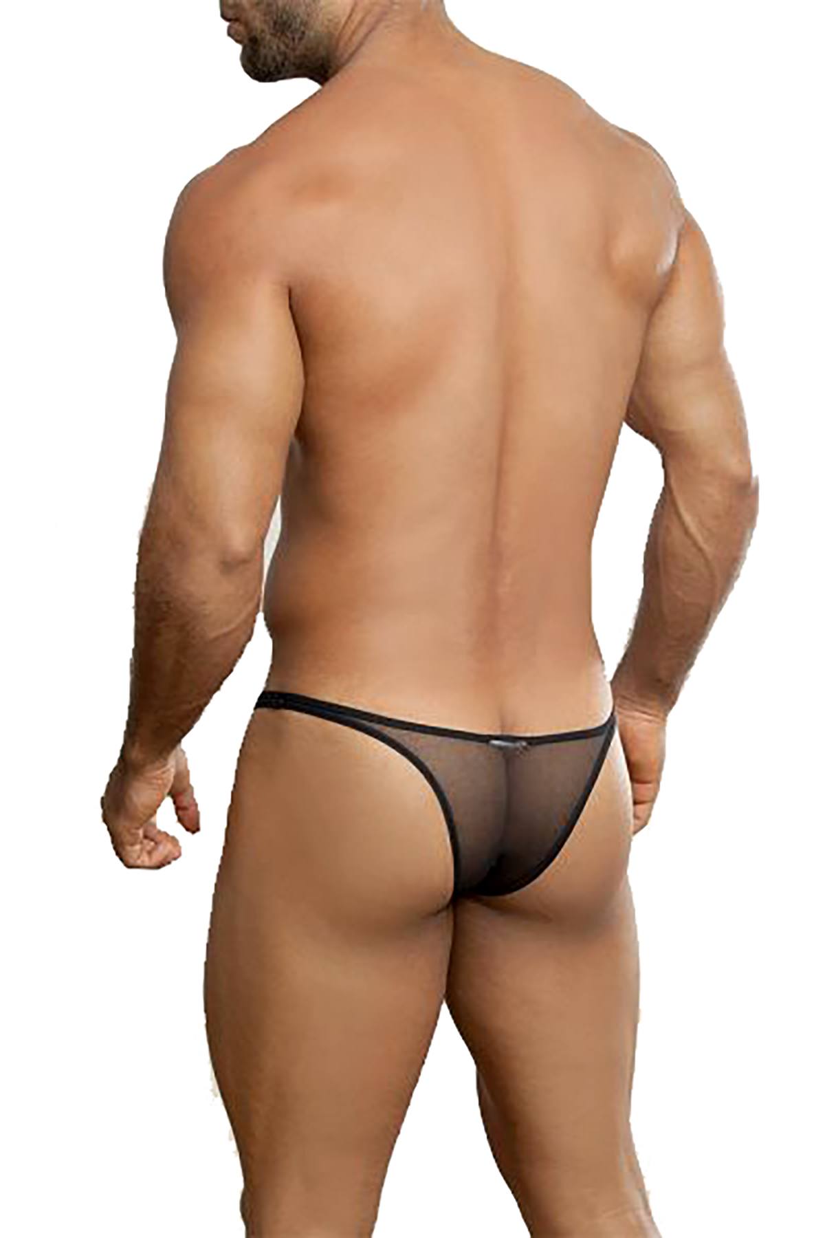 Daniel Alexander Black Sheer Brazilian Bikini Brief