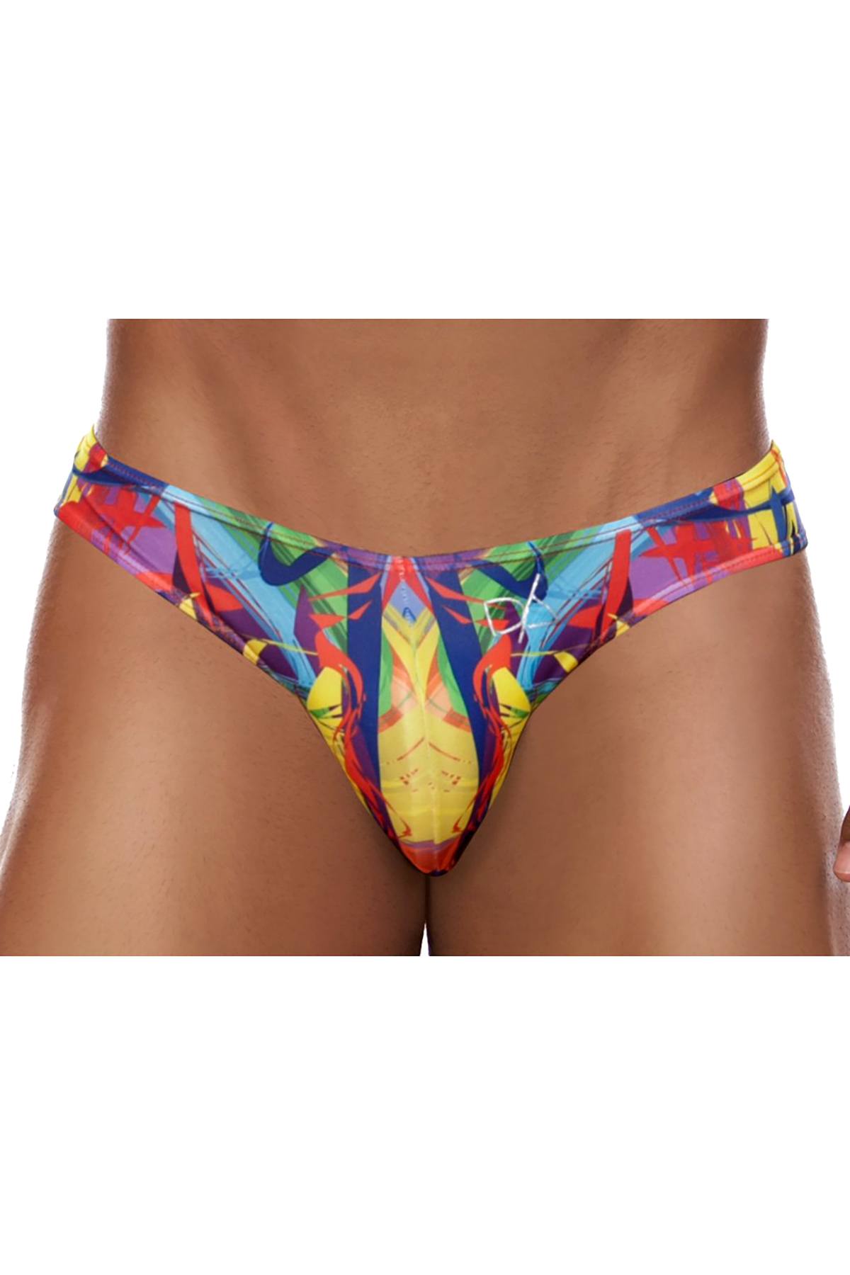 Daniel Alexander Printed Explosion Slip Bikini Brief