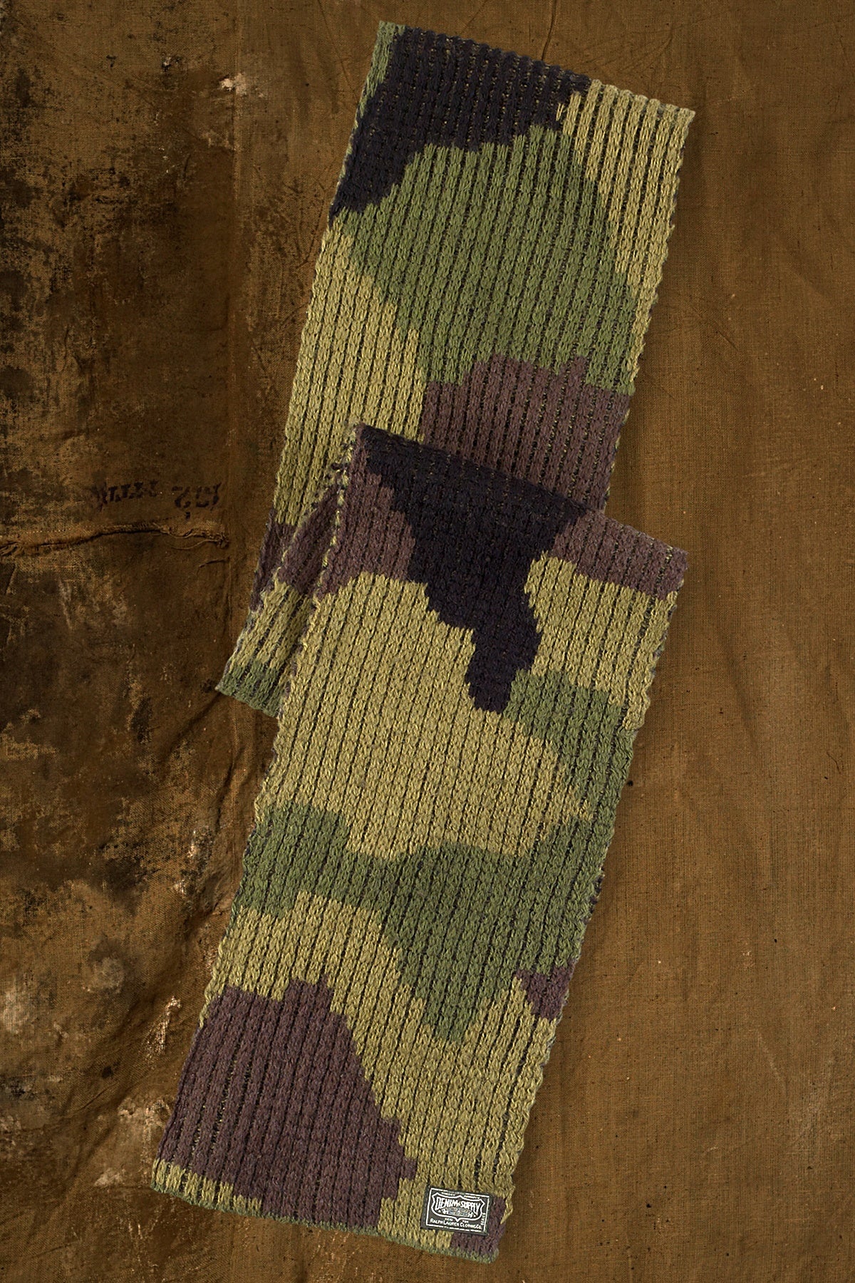 Denim&Supply Ralph Lauren Camo-Print Scarf