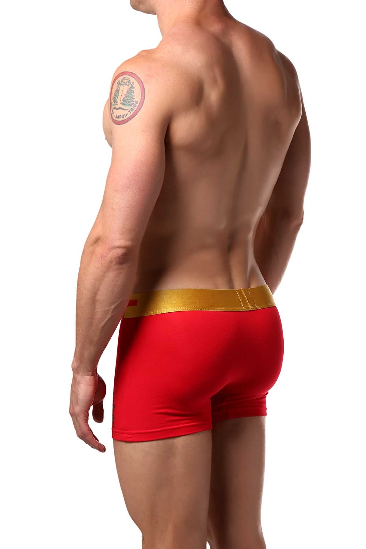 Discover Red Happy New Year Boxer