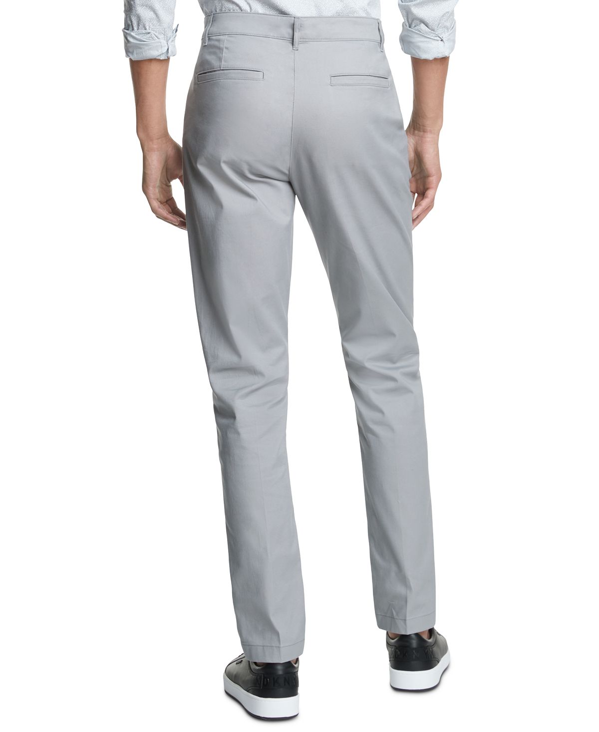 Dkny Straight-fit Core Twill Pants Griffin