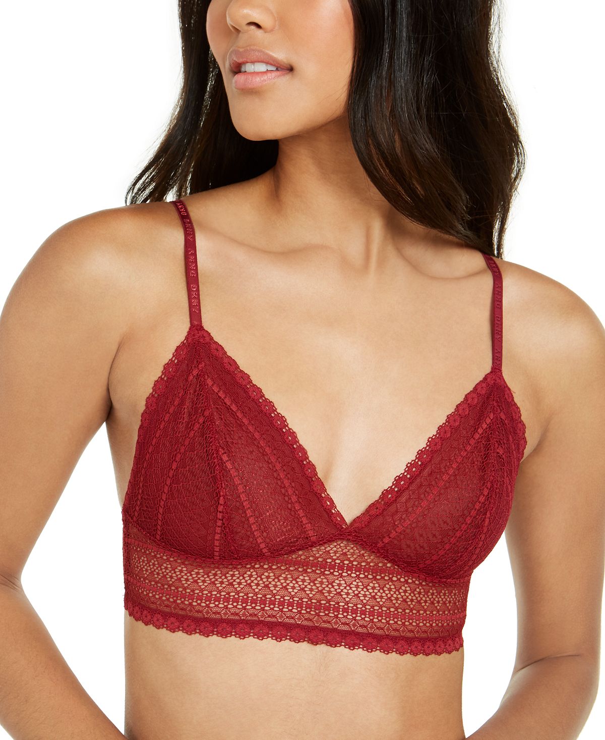 Dkny Wirefree Bralette Dk4511 Crimson