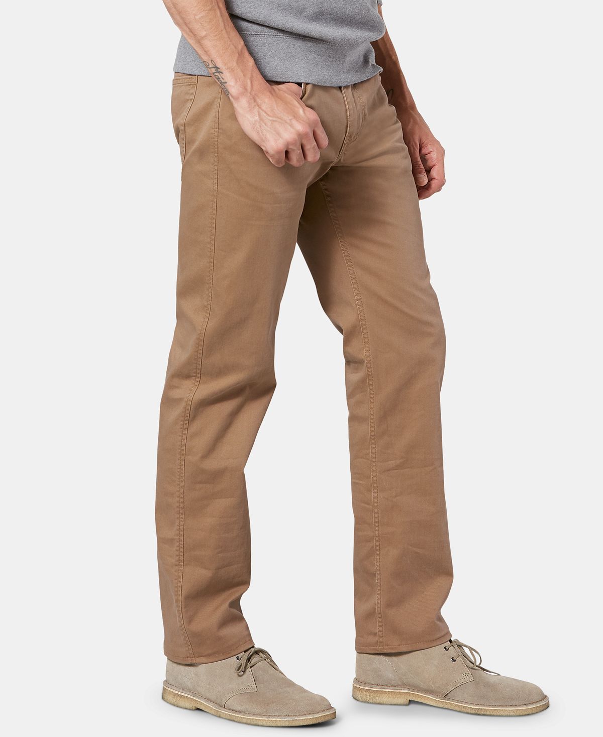 Dockers Big & Tall Jean Cut Classic-fit All Seasons Tech Khaki Pants Brown