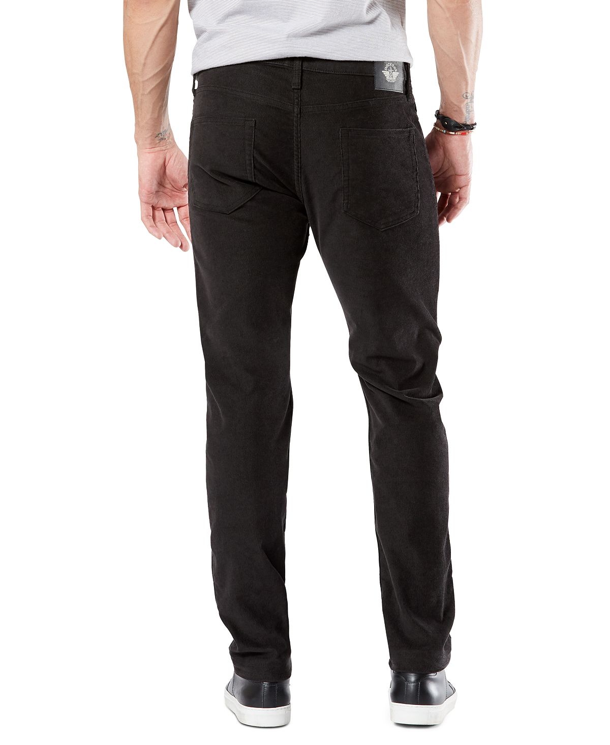 Dockers Slim-fit All Seasons Tech Corduroy Pants Black