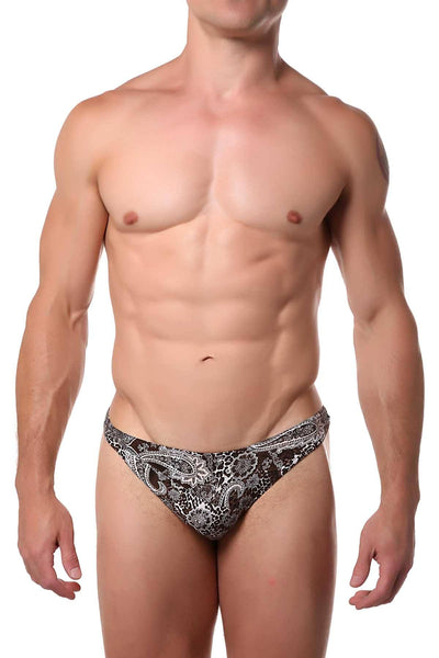 Doreanse Brown Tropical Dream Thong