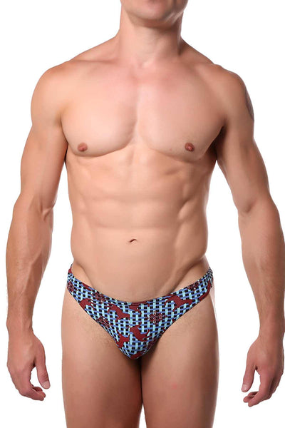 Doreanse Cavalry Printed Thong