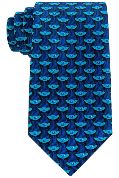 DreamWorks Trolls Blue All-Over Troll Panel Tie